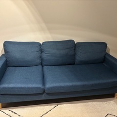 L字ソファ 切り離し可能　直接受け取りの画像