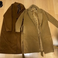 【お値下げ交渉大歓迎】レディース秋冬コート🍂2枚セット 新品＆美...