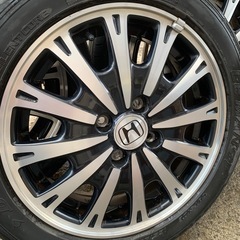  売約済　N-BOXカスタム純正タイヤホイールの画像