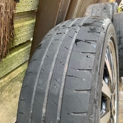  売約済　N-BOXカスタム純正タイヤホイールの画像