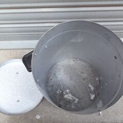 バーベキュー用 火消し壺 鉄製 木炭 再利用 BBQの画像