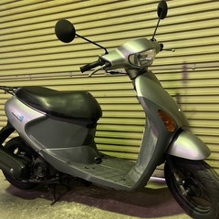 【売約済】実働 BT新品　スズキ CA41A レッツ4 4スト原付 4ストインジェクション スクーター シルバーの画像