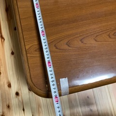 (ジャンク品)こたつ机　ビニールカバー付き(ケーブル無し)の画像