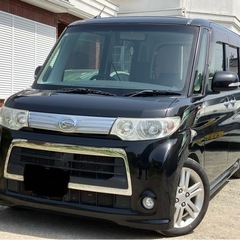 ☆車検R7年10月　タントカスタム　黒　後期型☆
