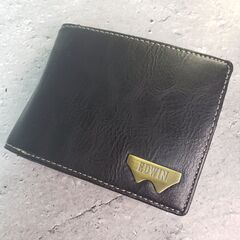 【新品未使用】EDWIN/エドウィン 二つ折り財布 黒 ブラック