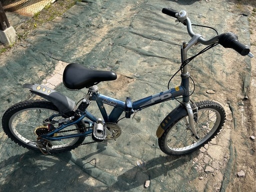 再投稿です　早い者勝ち！折りたたみ自転車　20インチ　中古　6段変速