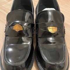 ローファー 金貨革靴の画像
