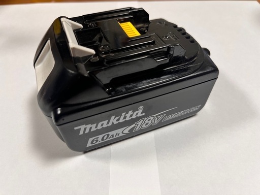 マキタ 純正バッテリー 18v 6.0Ah BL1860B 箱無し新古品