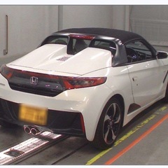 ホンダ　S660 6MT ホワイト　車検8 年8月　ワンオーナー　修復歴なしの画像