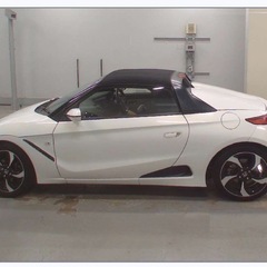 ホンダ　S660 6MT ホワイト　車検8 年8月　ワンオーナー　修復歴なしの画像