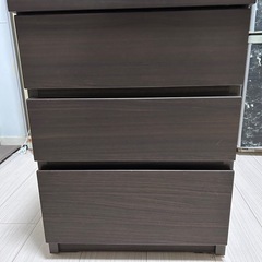 2口コンセント付きキャビネット