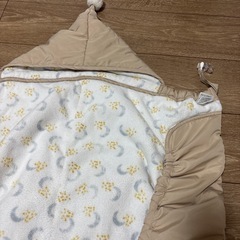 抱っこ紐ケープ　ベビーカーケープ　ブランケット　冬　防寒の画像