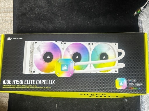 CORSAIR iCUE H150i ELITE CAPELLIX中古
