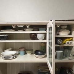 値下げしました【ニトリ】食器棚 の画像
