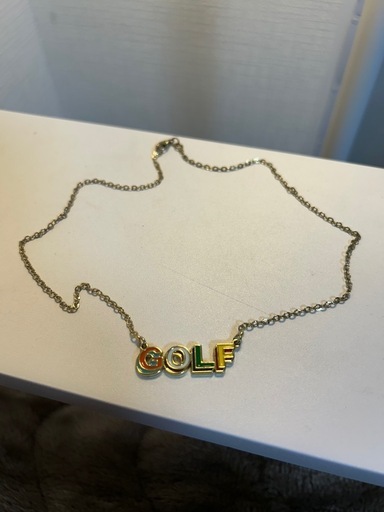 GOLF WANG ネックレス マルチカラー 3D