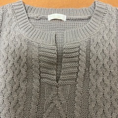 earth music &ecologyニットセーターの画像