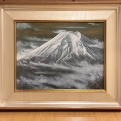 南部陽一朗作「厳峰富士」