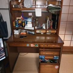 古い学習机です。
