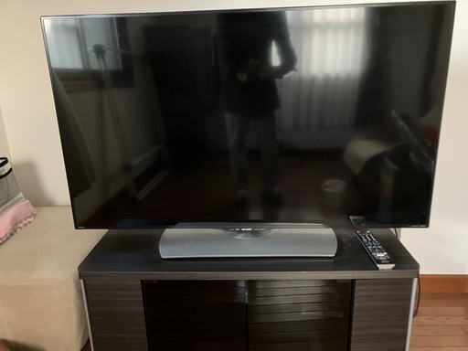 シャープ液晶テレビ50型2017年製テレビ台付き