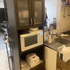 レンジ・炊飯器棚