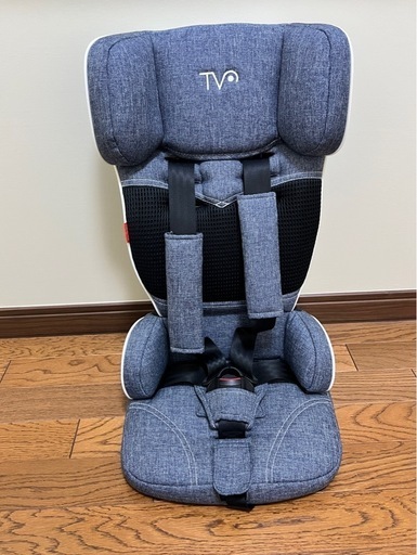 【美品】日本育児 チャイルドシート トラベルベスト ECプラス デニム