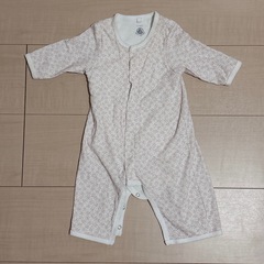美品 プチバトー ベビー服 3m/60cm 長袖ロンパース