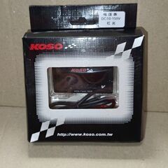 新品 バイク 電圧計 バッテリーの画像