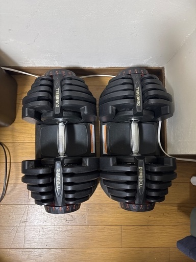 ダンベルセット　40kg x 2