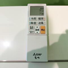 ⑲【美品・2023年製】三菱ルームエアコン　霧ヶ峰　MSZ-GE4023S-W　4.0kw　200Vの画像