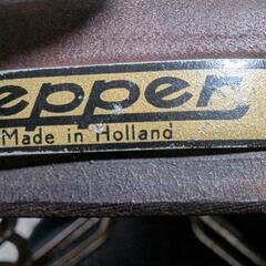 レッパー　オランダ　革サドル