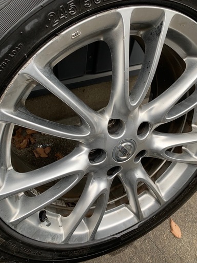日産スカイラインv36純正ホイール