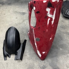 ホーネット250 アンダーカウル リアフェンダー　