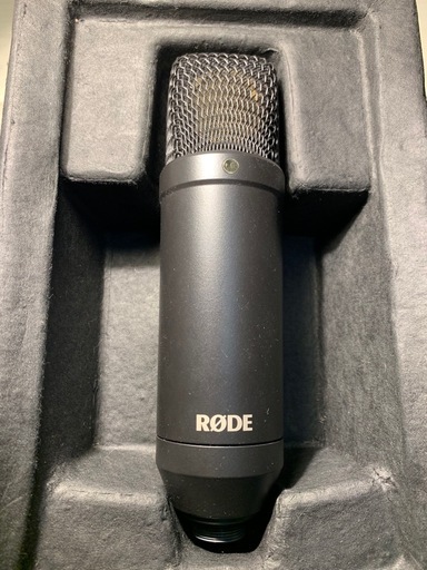 RØDE NT1 コンデンサーマイク ブラック(ショックマウント\u0026ポップフィルター無し)
