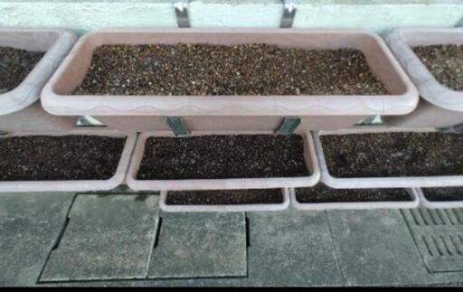 5セット プランターハンガー3段 No,99 ステンレス製 苗 花 野菜