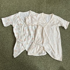 【8/19値下げ‼️】👶コンビ短肌着　50-60㎝　3点セット★西松屋の画像