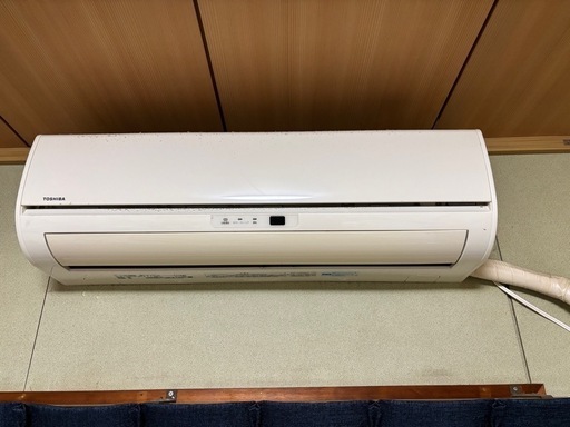 TOSHIBA［エアコン2台］取り外し可能な方優先