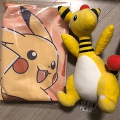 ポケモンバスタオル&ぬいぐるみ