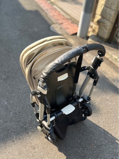 【値引き条件あり】バガブー（ bagaboo ）bee5 ベージュ スカイブルー
