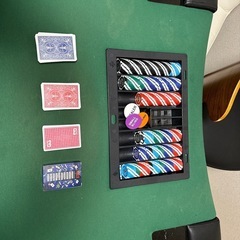 ポーカーテーブルの画像