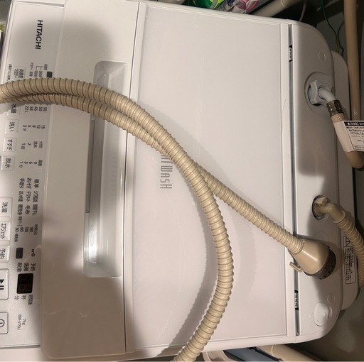 東芝冷蔵庫と日立全自動洗濯機 BW-V70Kセット