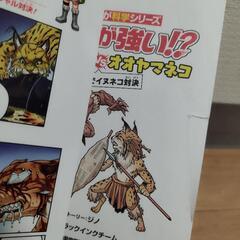 中古美品　科学マンガ　どっちが強い!?　　ピットブルVSオオヤマネコの画像