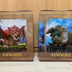 モンスターハンターフィギュア2個セットの画像