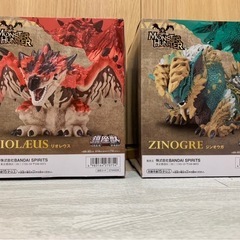 モンスターハンターフィギュア2個セットの画像