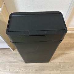 スリムゴミ箱　ブラックの画像