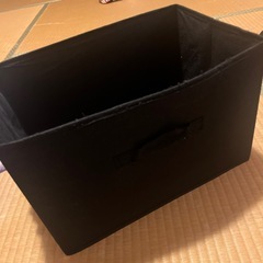 カラーボックス対応折りたたみ収納箱3個の画像
