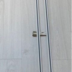 商談中 新古品 カーテンレール 3本 白の画像