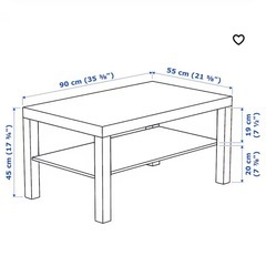 ワンコイン✨【IKEA】コーヒーローテーブルの画像