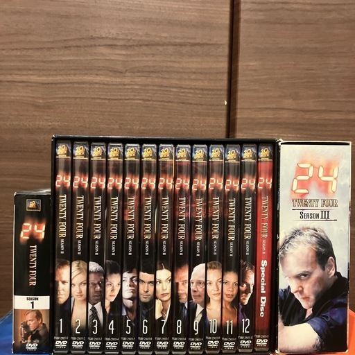 TWENTY FOUR全シリーズ全話DVD