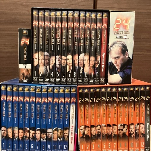 TWENTY FOUR全シリーズ全話DVD