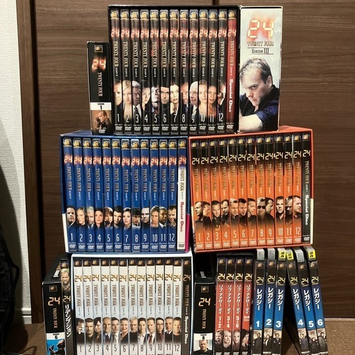 TWENTY FOUR全シリーズ全話DVD